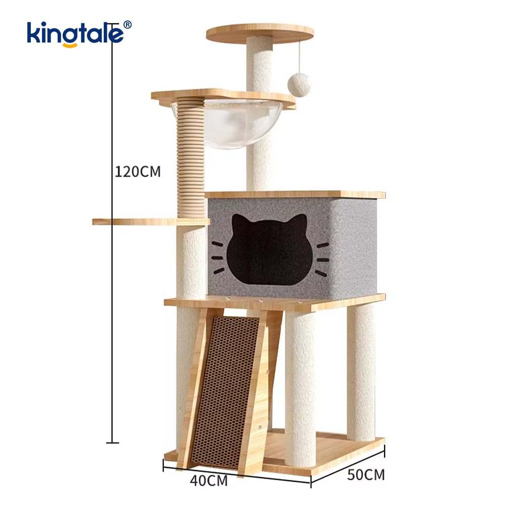 MDF Felt Cat Tree