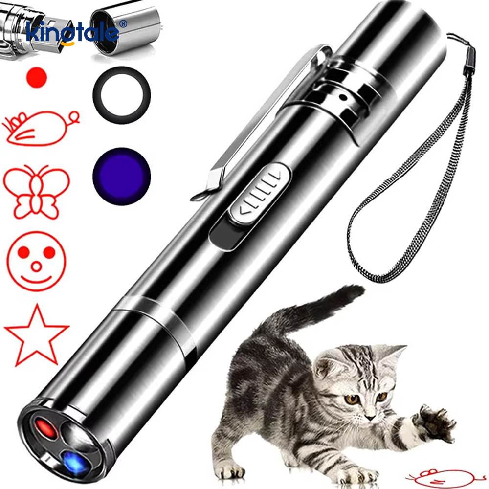 USB dobíjecí laserová hračka pro kočky