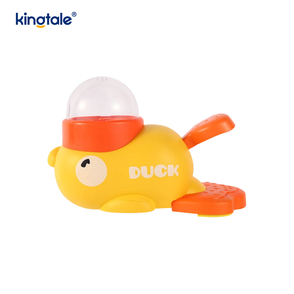 Malá žlutá kachna Pet Feeder Interaktivní psí hračky Food Puzzle Pomalé krmítko
