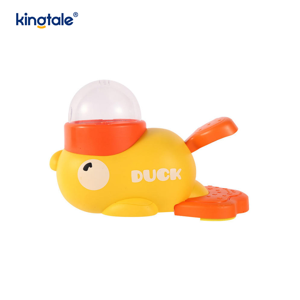 Malá žlutá kachna Pet Feeder Interaktivní psí hračky Food Puzzle Pomalé krmítko
