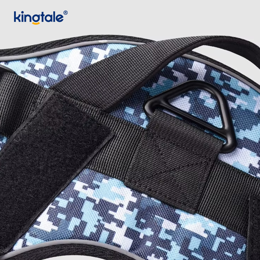 Heavy Duty Tactical No Pull Nastavitelný reflexní postroj pro psy