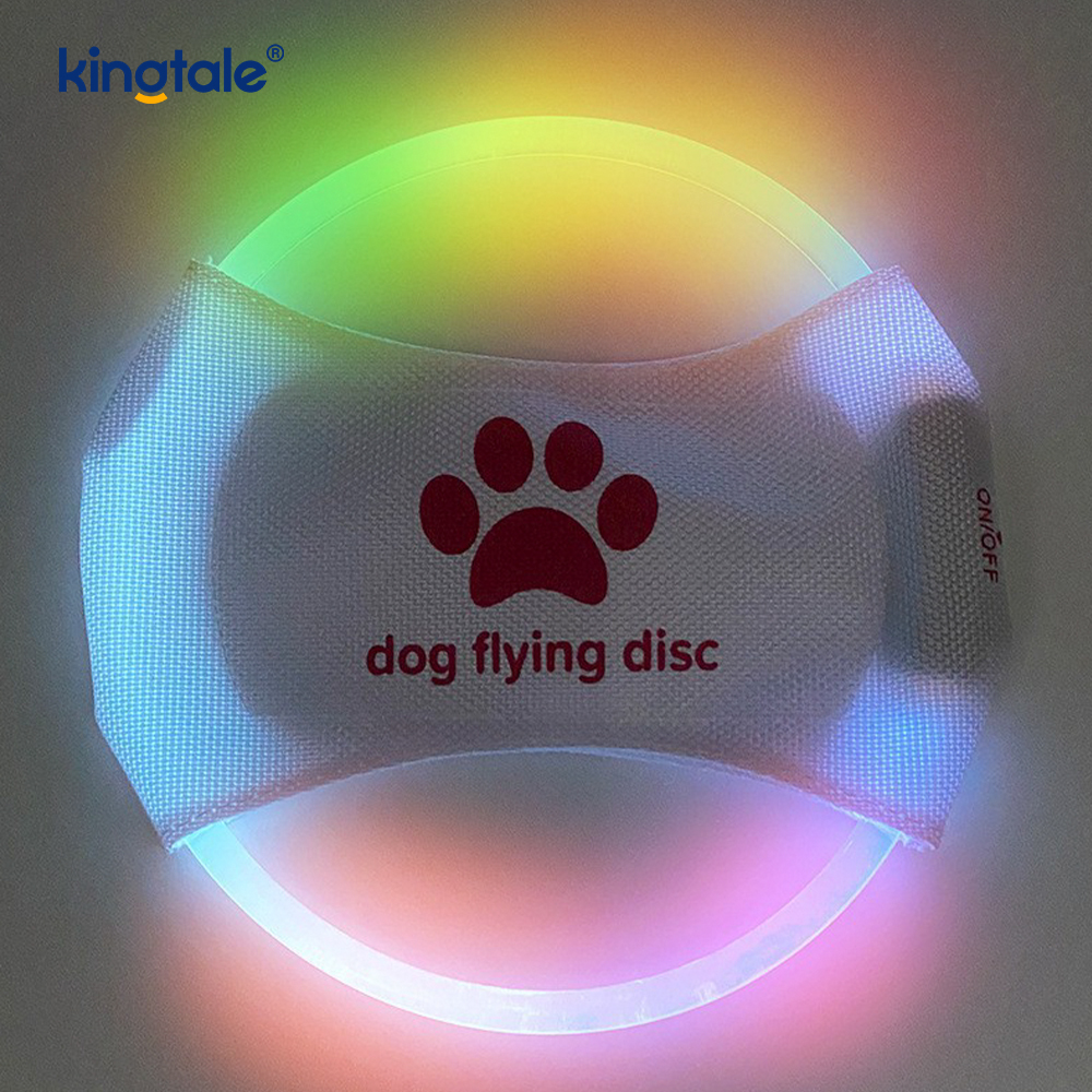 LED dobíjecí svítící hračka pro domácí mazlíčky pro výcvik psů