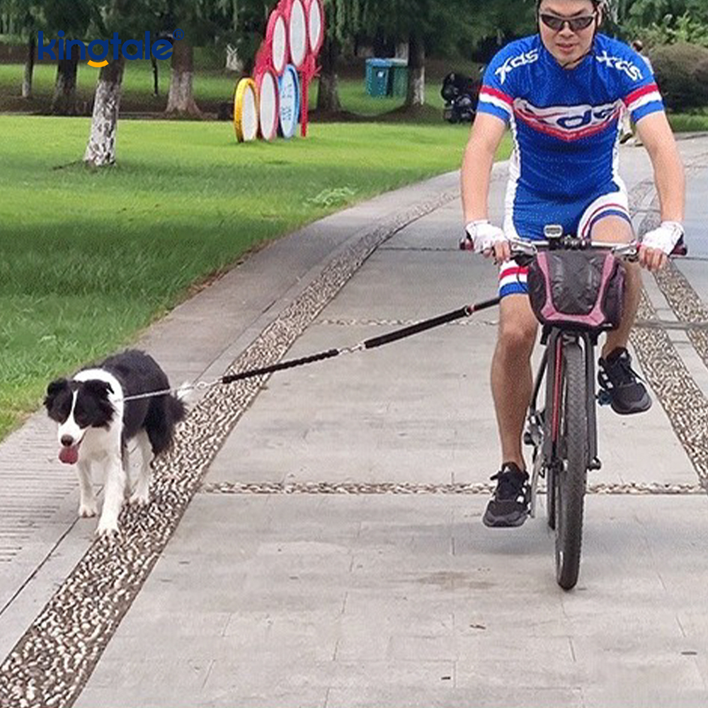 Nástavec na vodítko pro psy na kolo Hands-free Cyklistické tažné lano pro psy